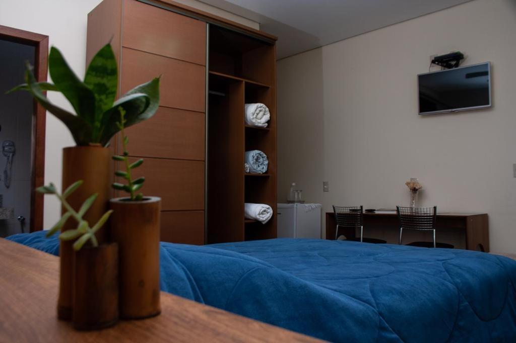 Apart Hotel Agua Limpa Prados Luaran gambar